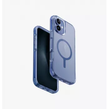 UNIQ Combat Case, skirta iPhone 16 Plus 6.7 colio, Magclick įkrovimas, anglies juoda