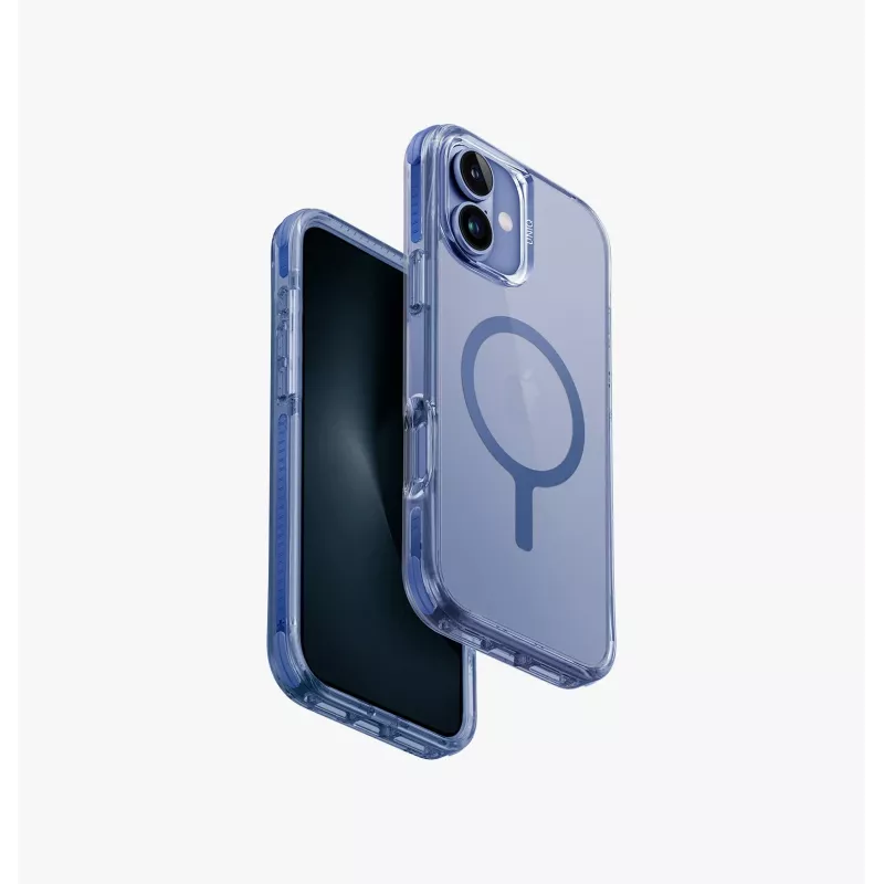UNIQ Combat Case, skirta iPhone 16 Plus 6.7 colio, Magclick įkrovimas, anglies juoda