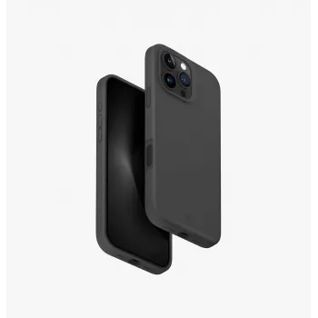 UNIQ Lino Hue iPhone 16 Pro Max 6.9 colio Magclick Įkrovimo Dėklas - Anglies Pilka