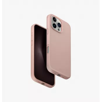UNIQ Lino Hue iPhone 16 Pro Max 6.9 colio MagClick įkrovimo dėklas Rožinis
