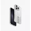 UNIQ Eleva su Vertica Stovu Dėklas, skirtas iPhone 16 Pro 6,3 colio, anglies juodos spalvos
