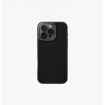 UNIQ Keva Max Magclick Charging Case, iPhone 16 Pro 6,3 colio, juoda anglis