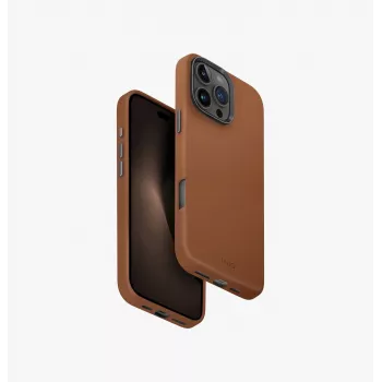 UNIQ Lyden Magclick įkrovimo dėklas, skirtas iPhone 16 Pro Max 6.9 colio, Terracotta