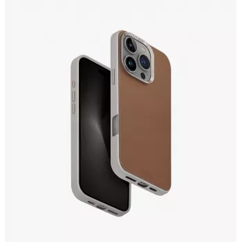 UNIQ Lyden DS Magclick Dėklas su Įkrovimu, skirtas Apple iPhone 16 Pro 6.3 colio, Karamelė/Dramblio Kaulas