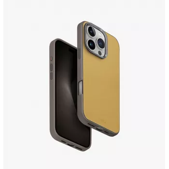 UNIQ Lyden DS Magclick Dėklas su Įkrovimu, skirtas Apple iPhone 16 Pro 6.3 colio, Karamelė/Dramblio Kaulas