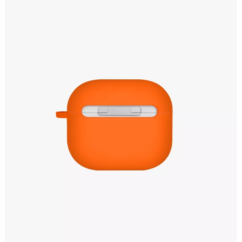 UNIQ Nexo Dėklas AirPods 4 su Ausų Kabliukais Silikoninis Juodas