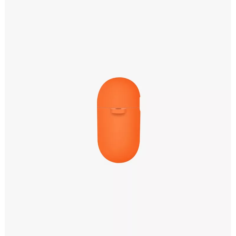 UNIQ Nexo Dėklas AirPods 4 su Ausų Kabliukais Silikoninis Juodas
