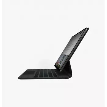 UNIQ Venno Pro Magnetinis išmanusis klaviatūros dėklas, skirtas iPad Pro 13 M4 2024 / M5 2025, juodas