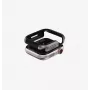 UNIQ Valencia Apple Watch Series 46mm aptvarinis dėklas, Titanium Silver