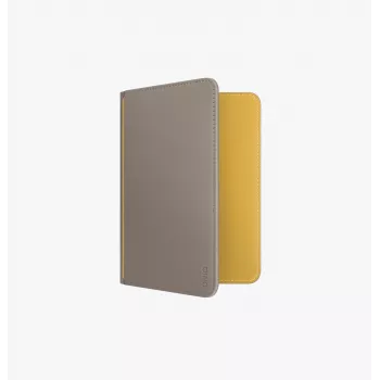 UNIQ Belmont RFID Passport Holder Grey/Yellow