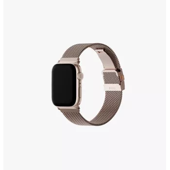 UNIQ Dante Pro Nerūdijančio plieno jungiama apyrankė, skirta Apple Watch 49/46/45/44 mm - Metalinė rožinė