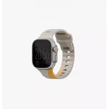 UNIQ Stride De Rubber Strap for Apple Watch 49/46/45/44mm Charcoal