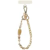 UNIQ Coehl Caryne 2-in-1 Universal Phone Lanyard System - Cream