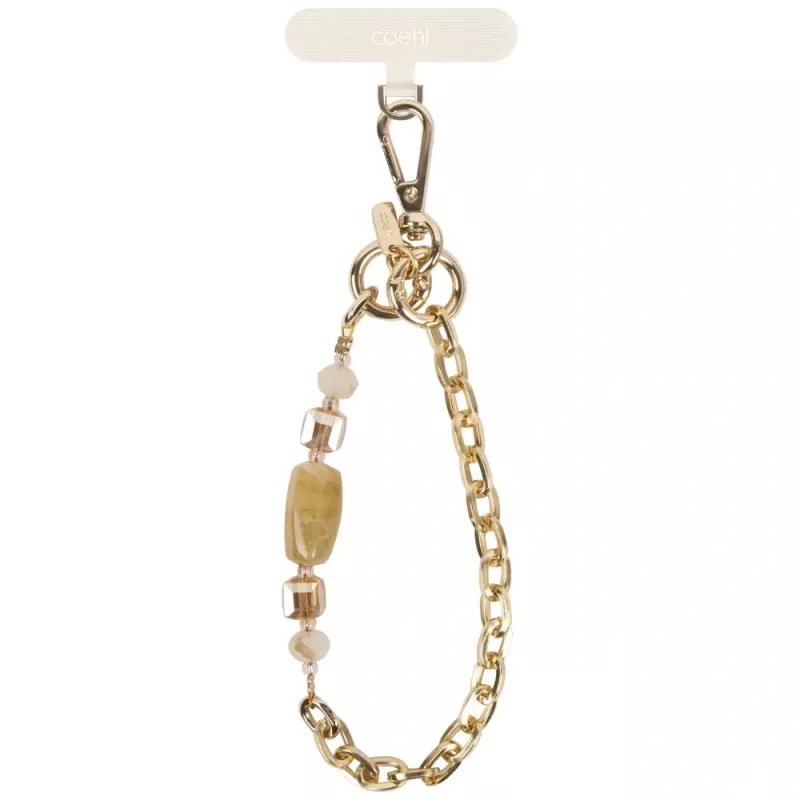 UNIQ Coehl Caryne 2-in-1 Universal Phone Lanyard System - Cream