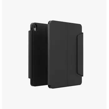 UNIQ Rovus Snapmount Magnetic 360 Rotating Detachable Case for iPad 11 A16 (2025) / iPad 10.9 10th Gen (2022) Black