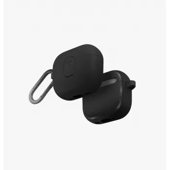 UNIQ Clyde Lock Case, skirtas AirPods 4 - juoda