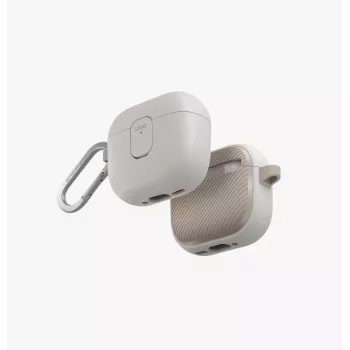 UNIQ Clyde Lock Case for Apple AirPods 4 - Smėlio spalvos