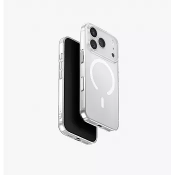 UNIQ Airsuit MagClick Įkrovimo Dėklas, tinkantis iPhone 17 Pro, Juodas