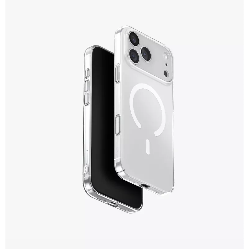 UNIQ Airsuit Dėklas, skirtas iPhone 17 Pro Max, MagClick Įkrovimui, Juodas