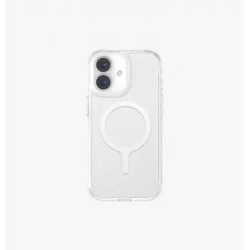 UNIQ LifePro Xtreme MagClick apsauginis dėklas, skirtas iPhone 15 Pro Max, skaidrus su blizgučiais