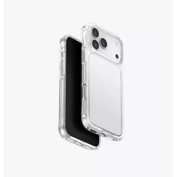 UNIQ Lifepro Xtreme Dėklas, skaidrus, Apple iPhone 15 Pro Max, Hibridinis (PC+TPU), MIL-STD-810G, MagSafe suderinamas