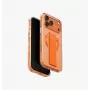 UNIQ Heldro Air Dėklas iPhone 17 Pro Max MagClick Įkrovimas Oranžinis