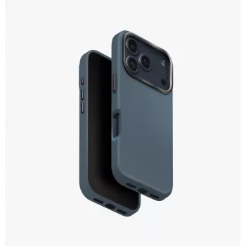 UNIQ Lyden MagClick Įkrovimo Dėklas, skirtas iPhone 15 Pro Max, Mėlynas