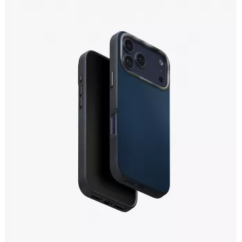UNIQ Lyden DS Dėklas, skirtas iPhone 17 Pro su MagClick įkrovimu, Oranžinė/Pilka