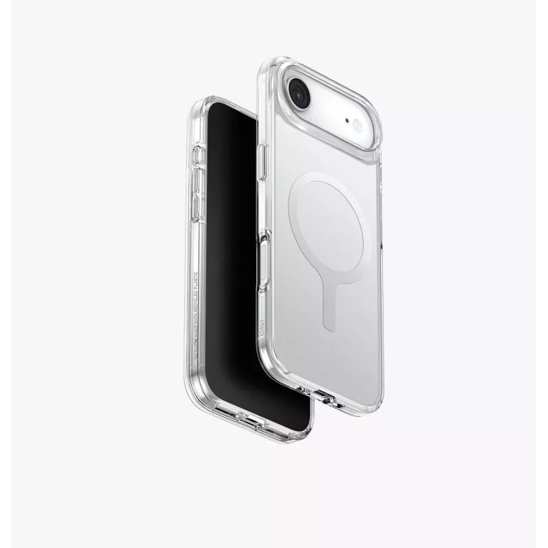UNIQ Clario dėklas iPhone Air su MagClick įkrovimu, juodas