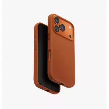 UNIQ Lino Case for iPhone 15 Pro Max MagClick Charging Orange