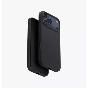 UNIQ Lino Dėklas, skirtas iPhone 15 Pro Max, Magclick įkrovimui, pilka