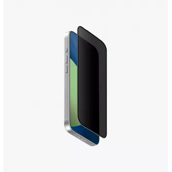 UNIQ Optix Privacy Grūdinto stiklo ekrano apsauga su privatumo filtru, skirta iPhone 13, iPhone 13 Pro, iPhone 14, iPhone 14 Pro
