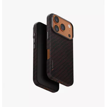 UNIQ Keva Edge MagClick Įkrovimo Dėklas, skirtas iPhone 17 Pro, Mėlynas