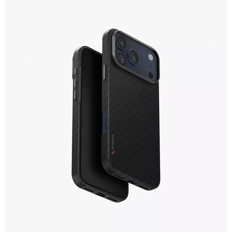 UNIQ Keva EDGE Dėklas, skirtas iPhone 17 Pro Max MagClick Įkrovimui Oranžinė