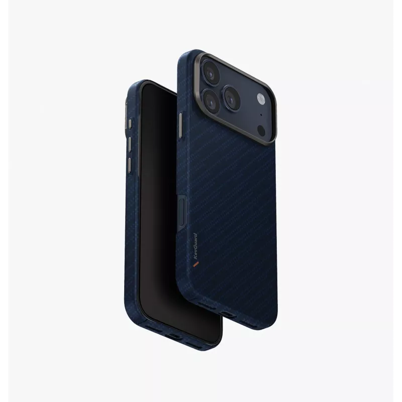 UNIQ Keva EDGE Dėklas, skirtas iPhone 17 Pro Max MagClick Įkrovimui Oranžinė