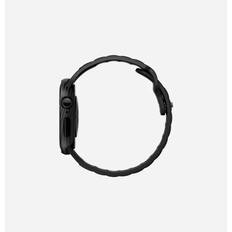 UNIQ Keva Verge Dėklas, skirtas Apple Watch Series 10 / 11 46mm, juodas