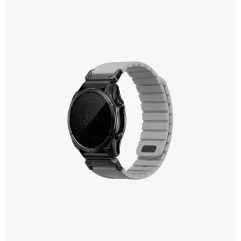 UNIQ Fluo x Smart-Fit Strap for Garmin 22mm Pilka