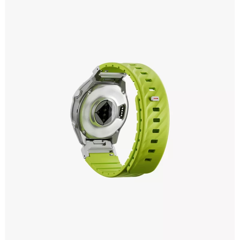 UNIQ Fluo Smart-Fit Silicone Strap for Garmin 22mm - Lime Green
