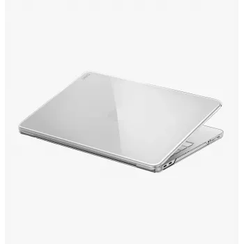 UNIQ Vero Hard Shell Case, skirta MacBook Pro 13 colių (M1/M2, 2020-2022) – permatoma
