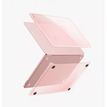 UNIQ Vero Hard Shell Protective Case, skirta MacBook Air 13.6 colio (M2/M3) – Neo Pink