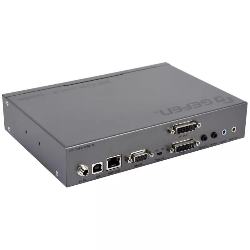 Gefen DVI KVM Over IP Sender Package - Video, Audio, Infrared, USB, Serial Extension