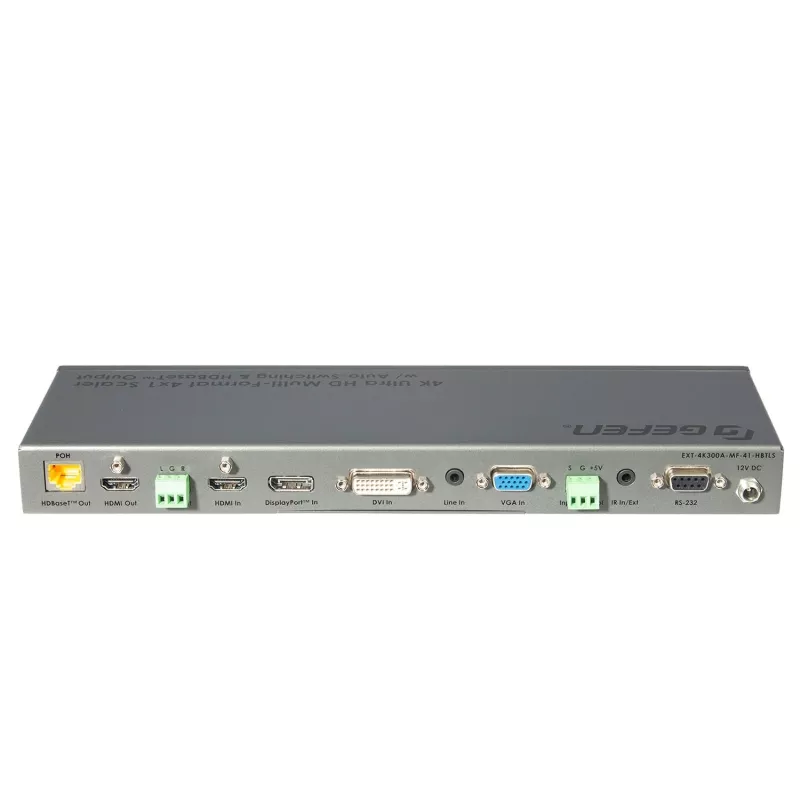 Gefen EXT-4K300A-MF-41-HBTLS 4x1 HDMI Switcher su HDBaseT