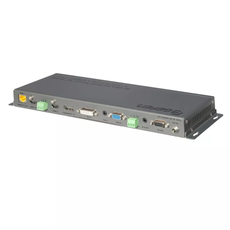 Gefen EXT-4K300A-MF-41-HBTLS 4x1 HDMI Switcher su HDBaseT