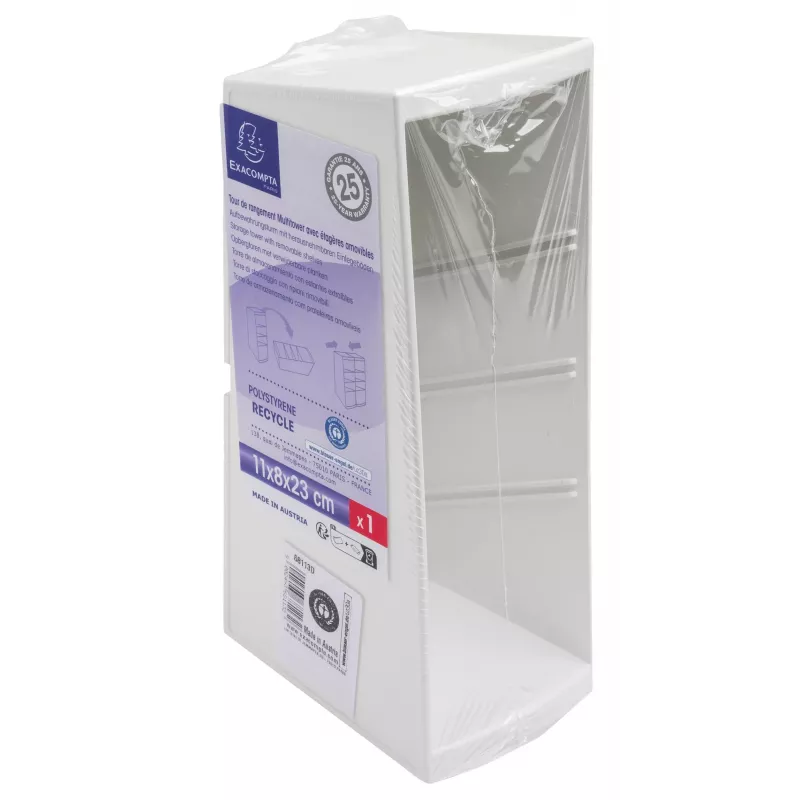 Exacompta AutentiK Multitower Pen Holder White