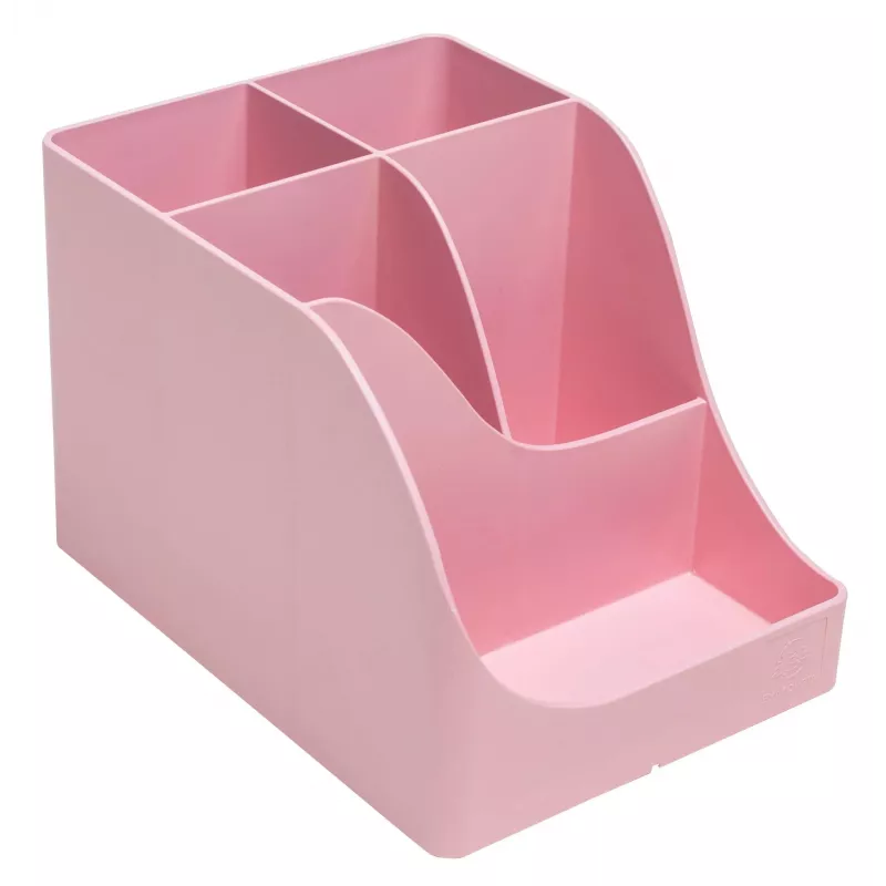 Exacompta rašiklių laikiklis Pen Wave AutentiK 5 skyriai Bonbon Pink