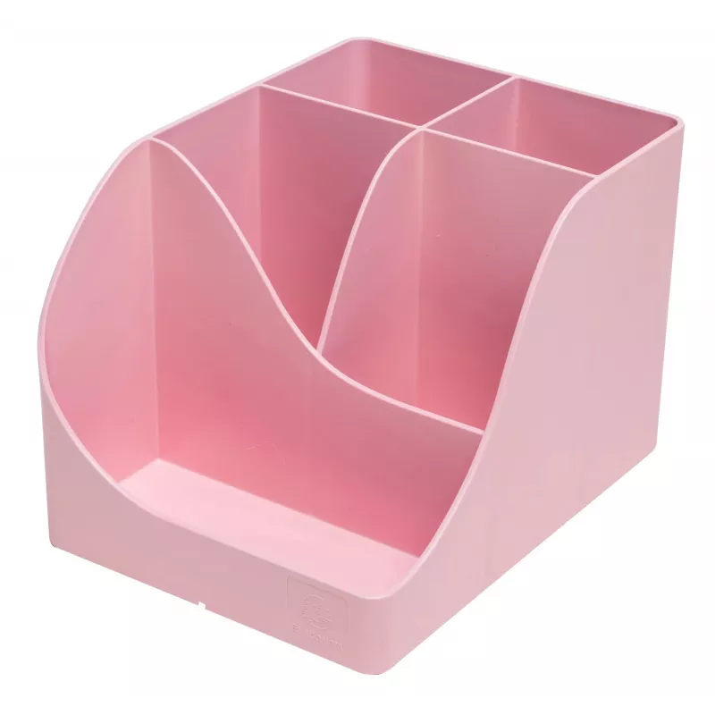 Exacompta rašiklių laikiklis Pen Wave AutentiK 5 skyriai Bonbon Pink