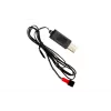 Carrera USB įkrovimo laidas 3,7 V 850 mAh Li-Po akumuliatoriui (370410148)