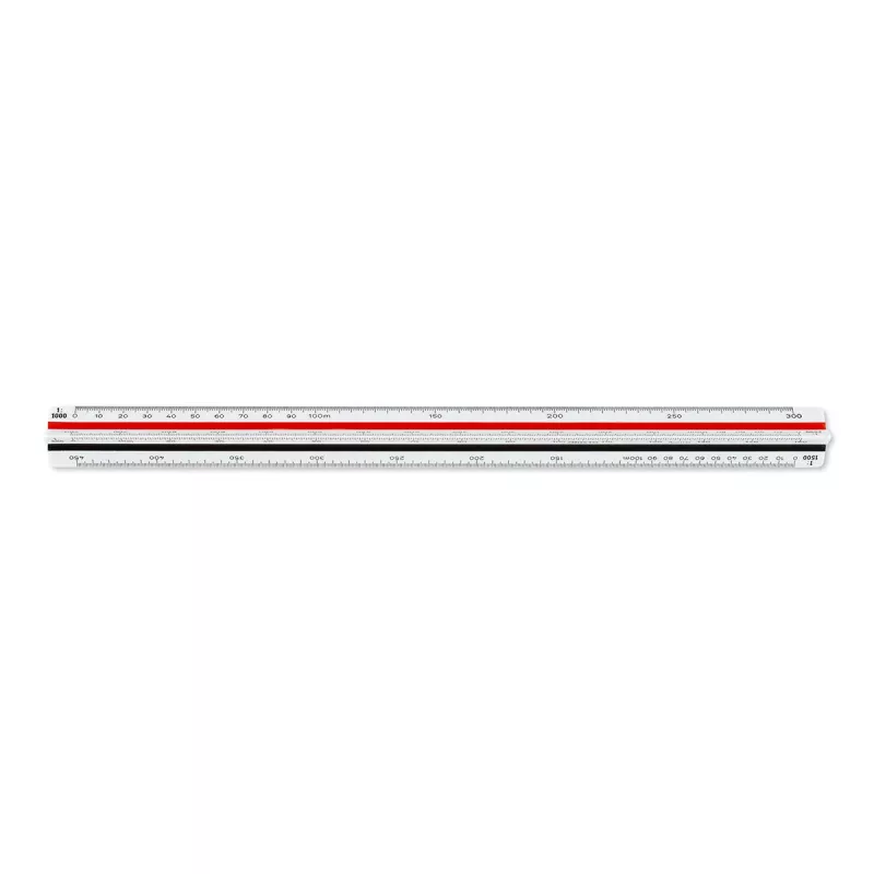 ARISTO Triangular Scale Ruler C, White (AR23705EB)