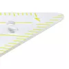 ARISTO Geodreieck 2 80 cm permatomas Plexiglas braižybos trikampis