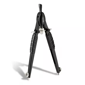 ARISTO Black Edition Precision Drawing Compass Black, 1 Piece (AR55778-25)